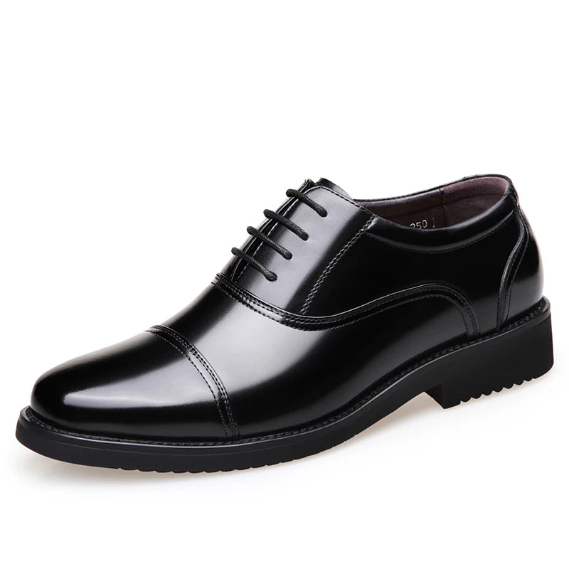 Chaussures en cuir fendu pour homme, semelle en caoutchouc, taille supplémentaire 36 37 38 39 40 41 42 43 44 45 48