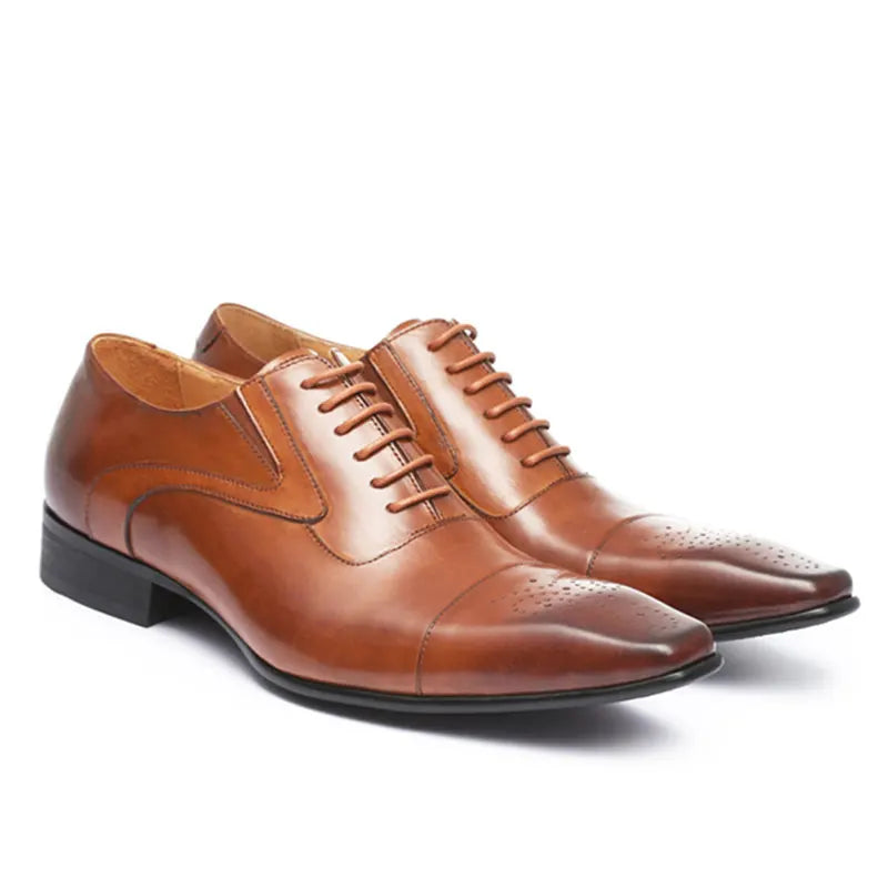 Chaussures mode en cuir de luxe d'hommes