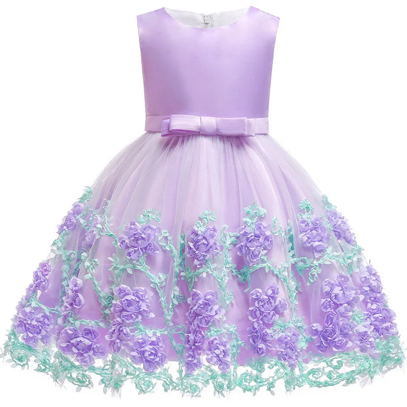 Robe élégante vêtements pour fille