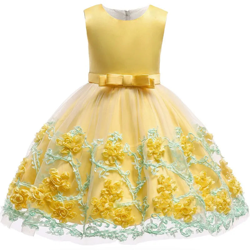 Robe élégante vêtements pour fille