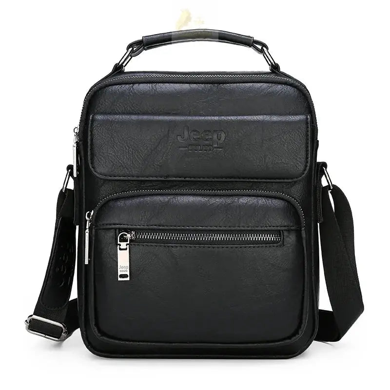 JEEP BULUO, large brand bag with leather shoulder strap LADYLYS