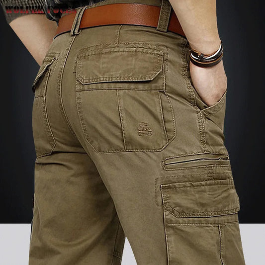 Pantalon Cargo pour hommes, pantalon d'extérieur décontracté, ensemble de randonnée, vêtements de travail tactiques