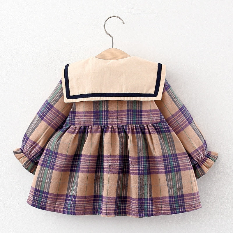 Robe Plaid vêtements enfant en bas âge