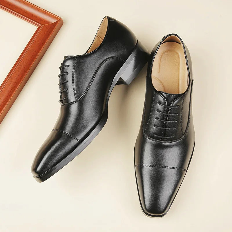 COZOK Chaussures mocassins Oxford italiens de luxe