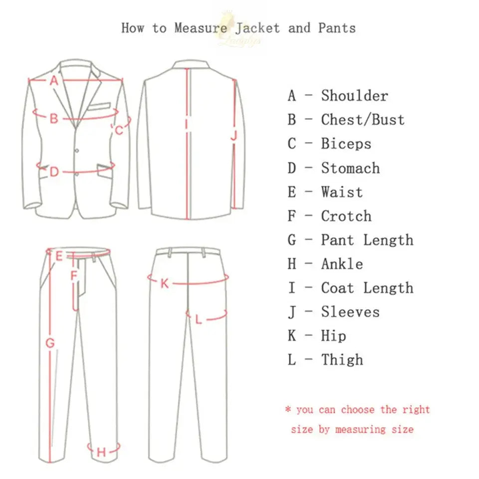 Formal Men Suit Groom, Business Male Tuxedos 3 Piece Set LADYLYS