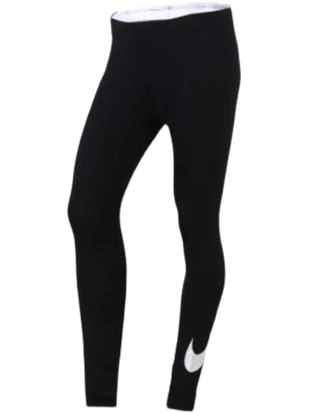 Nike-Pantalon de yoga en coton pour femme, collants de fitness, leggings de course décontractés, pantalon d'entraînement à neuf points, original, nouveau, 806928-010