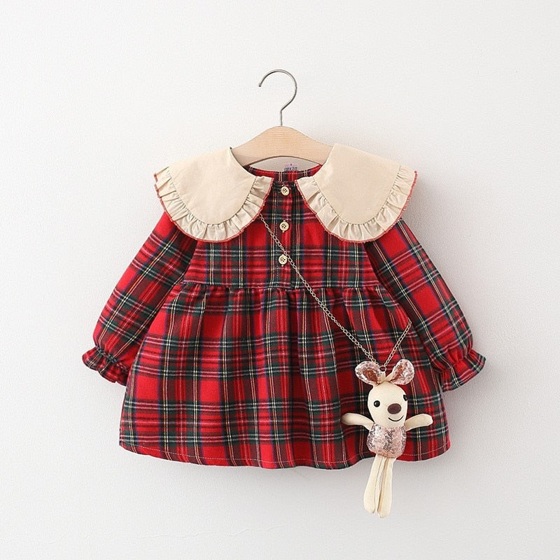 Robe Plaid vêtements enfant en bas âge