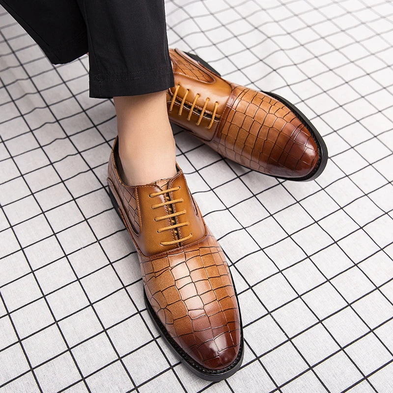 Italian high-quality Leather Shoes for Men Big size:38-48 LADYLYS