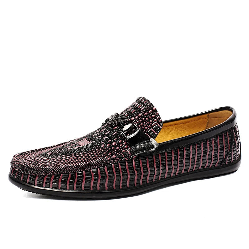 Trendy Brand Men's Genuine Leather Luxurious Banquet Shoes Size：36-47 LADYLYS