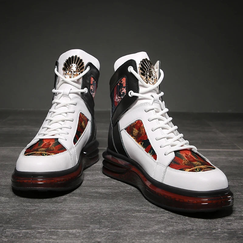 【 Monkey King 】 Chaussures pour hommes de style chinois avec image imprimée de Sun Wukong