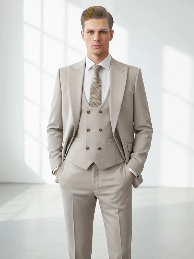 Turkish style high quality men suits 3 piece set elegant LADYLYS