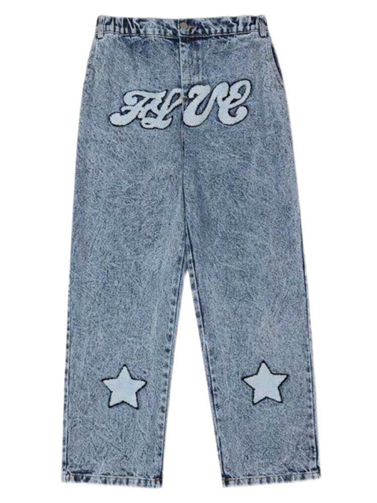 Y2K EMO Démin Jeans