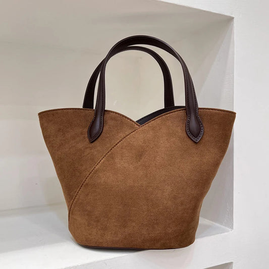 Sac à main de luxe de créateur, nouveau design croisé en faux daim petit sac