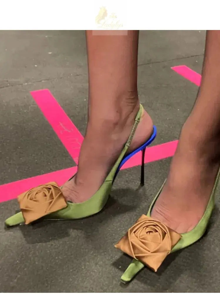 Women's New Pointed Shallow Mouth Sandals Fashion LADYLYS