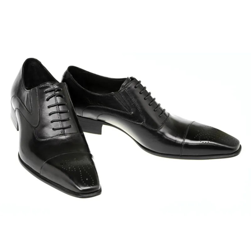 Mocassins italiens hommes chaussures De mariage Oxford