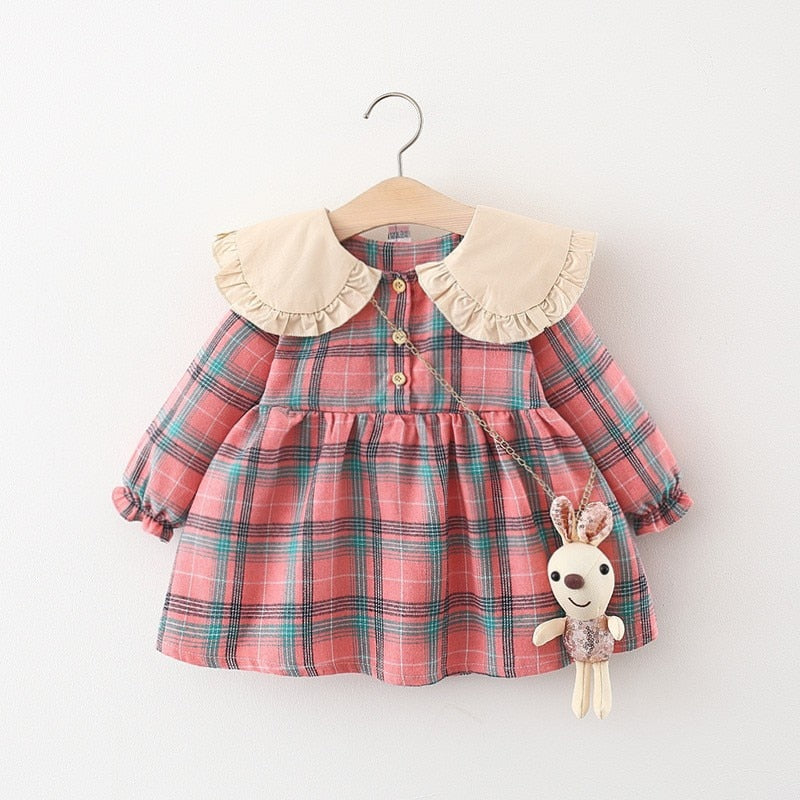 Robe Plaid vêtements enfant en bas âge