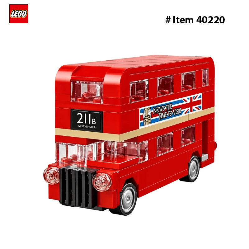 LEGO 40220 Creator Bus londonien à deux étages Blocs de construction Briques (118 pièces)