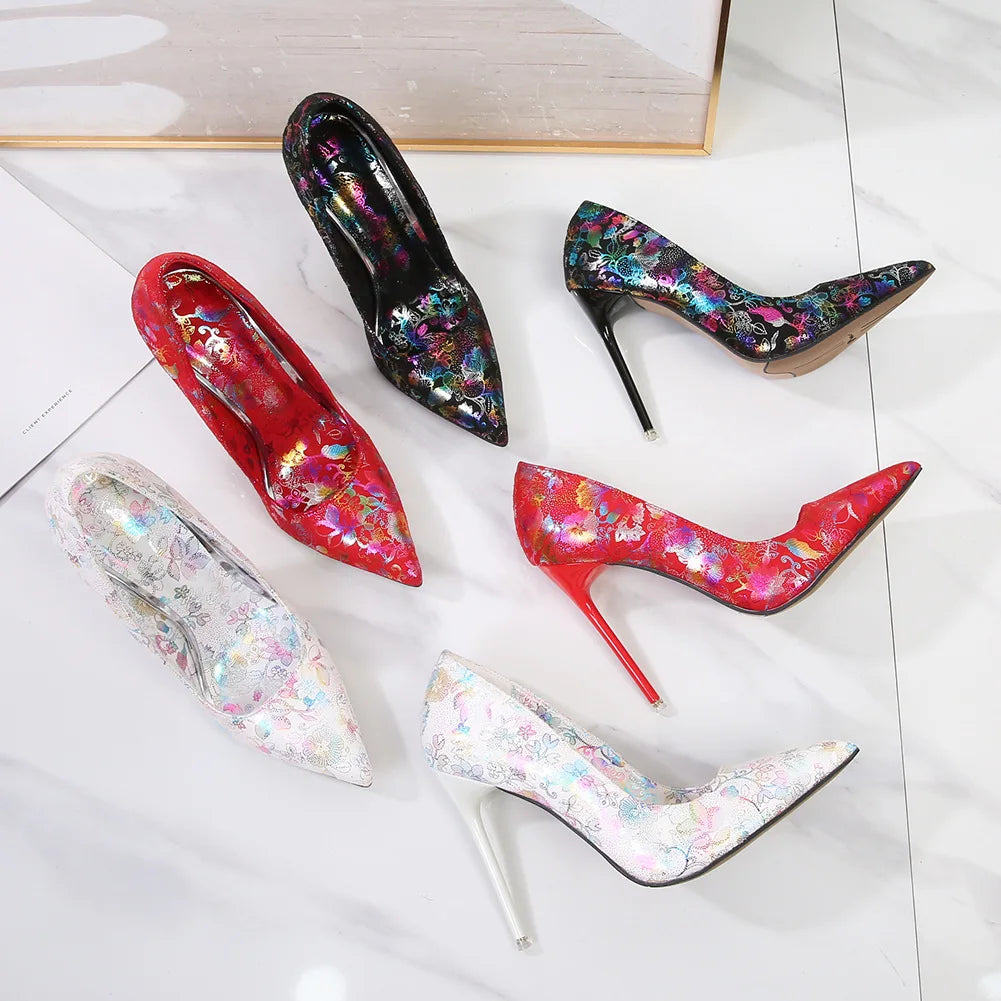 Super High Heels Women Sexy Dress, Fashion Show, Pointed Toe, Slim Heel, 11cm LADYLYS