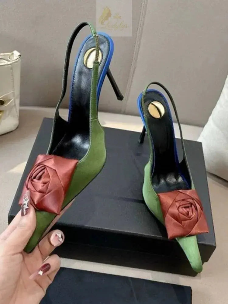 Women's New Pointed Shallow Mouth Sandals Fashion LADYLYS