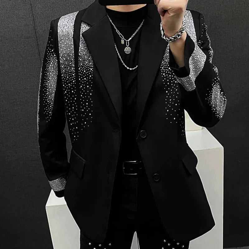 Veste de Haute qualité Blazer luxe diamant hommes