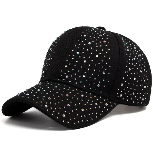 CNTANG – casquette de Baseball en diamant coloré pour femmes