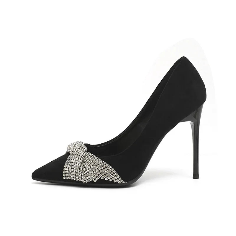 Rhinestone High Heels Women Pumps Elegant LADYLYS