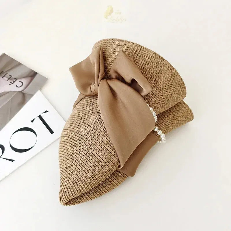 Vintage Sun Hat Foldable Japanese Style Bucket Hat Trendy LADYLYS