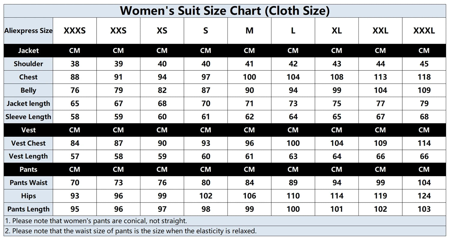 3 Pcs Suit Blazer Set Custom Formal Outfit Business Office Suit (Jacket+Vest+Pants) LADYLYS