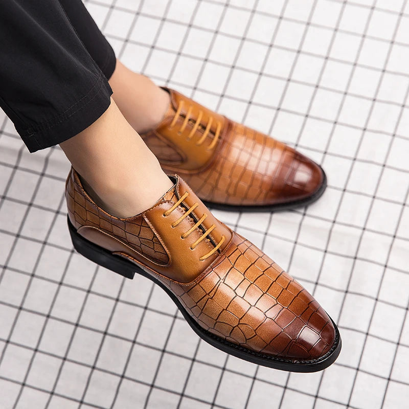 Italian high-quality Leather Shoes for Men Big size:38-48 LADYLYS