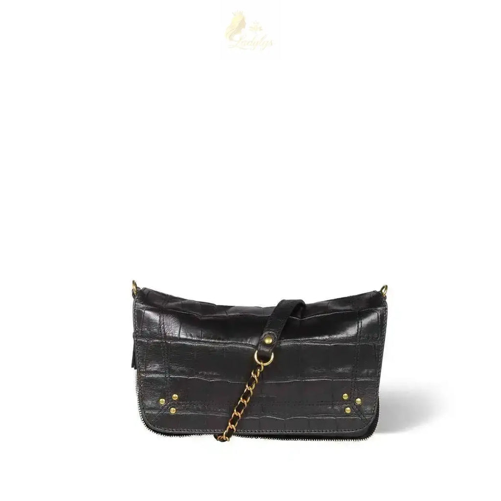 Removable Belt Braided And In Closed With Magnetic Leather Flaps bag LADYLYS