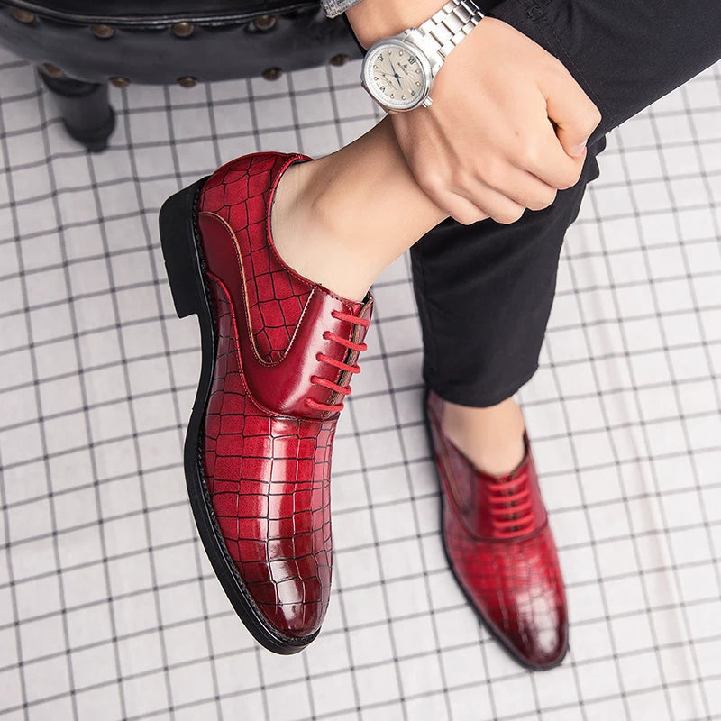 Italian high-quality Leather Shoes for Men Big size:38-48 LADYLYS