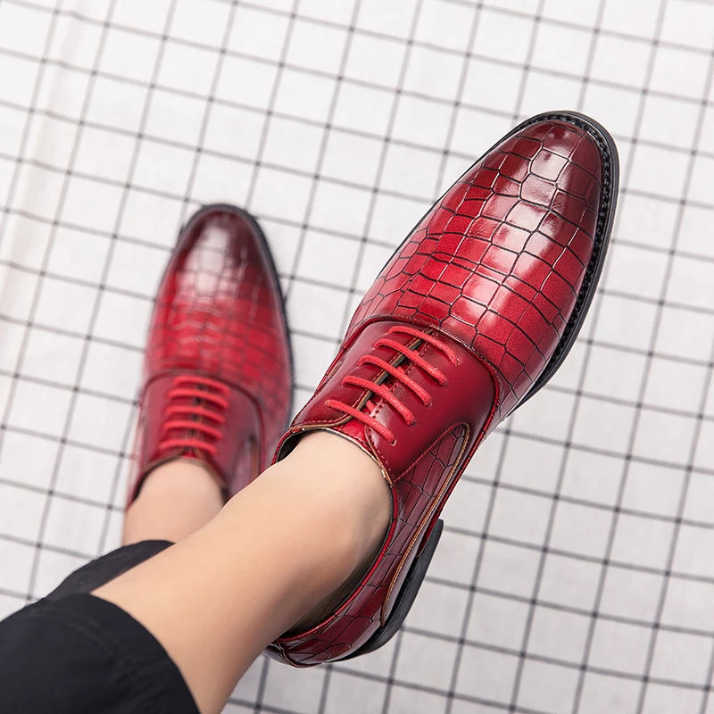 Italian high-quality Leather Shoes for Men Big size:38-48 LADYLYS