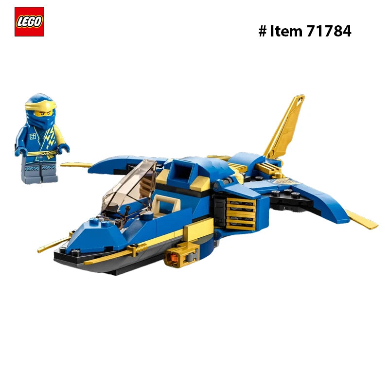 LEGO 71784 NINJAGO Le jet éclair de Jay EVO garçons et filles à partir de 6 ans