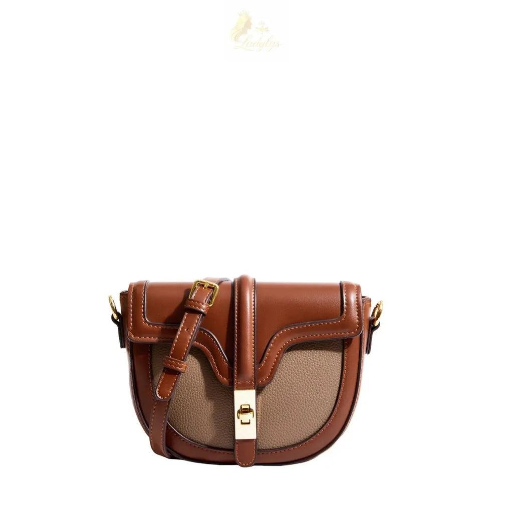 Crossbody Bag City Simple Style PU Material Horse Hoof LADYLYS