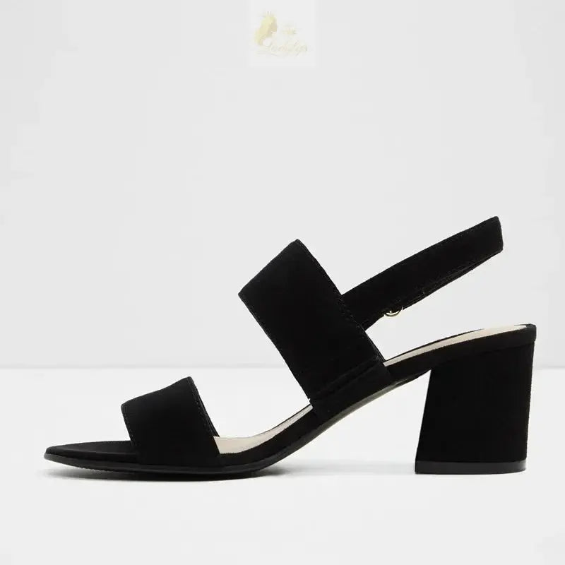Summer Women's Fashion Sexy Open Toe Thick Heel Sandals High-heeled LADYLYS