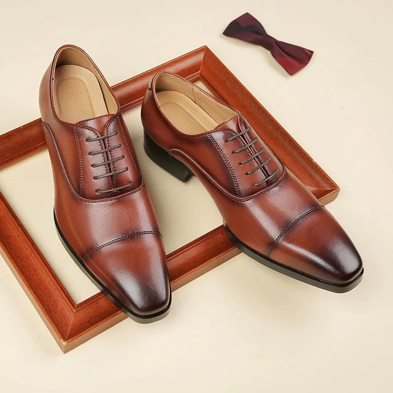 COZOK Chaussures mocassins Oxford italiens de luxe