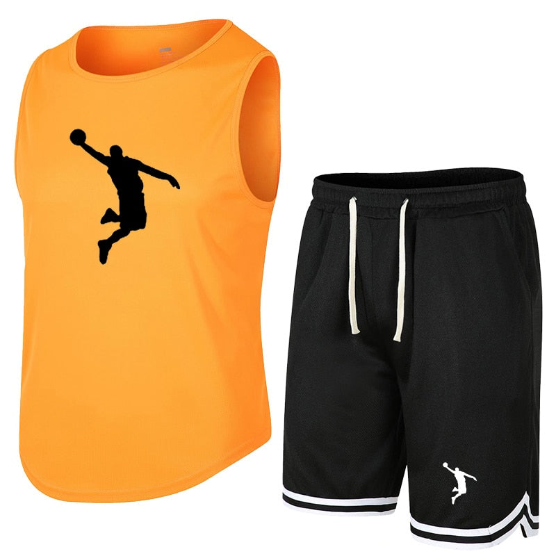 Ensemble gilet sport de basket-ball