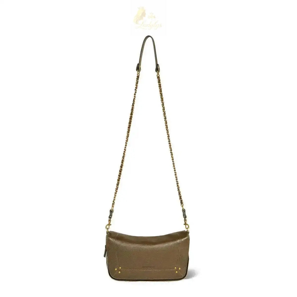 Removable Belt Braided And In Closed With Magnetic Leather Flaps bag LADYLYS