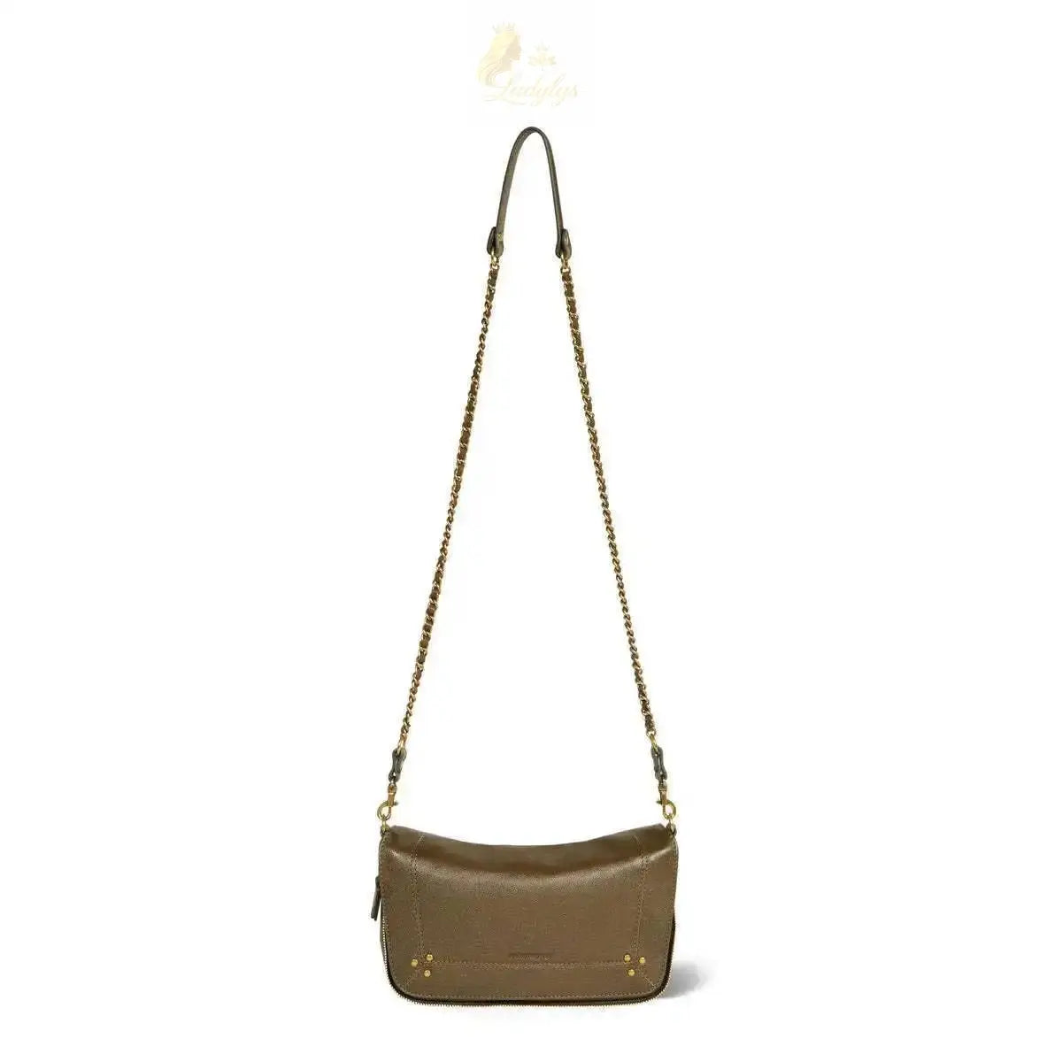 Removable Belt Braided And In Closed With Magnetic Leather Flaps bag LADYLYS