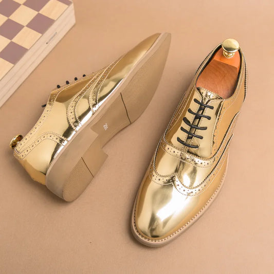 Chaussures de luxe Golden Bullock pour hommes