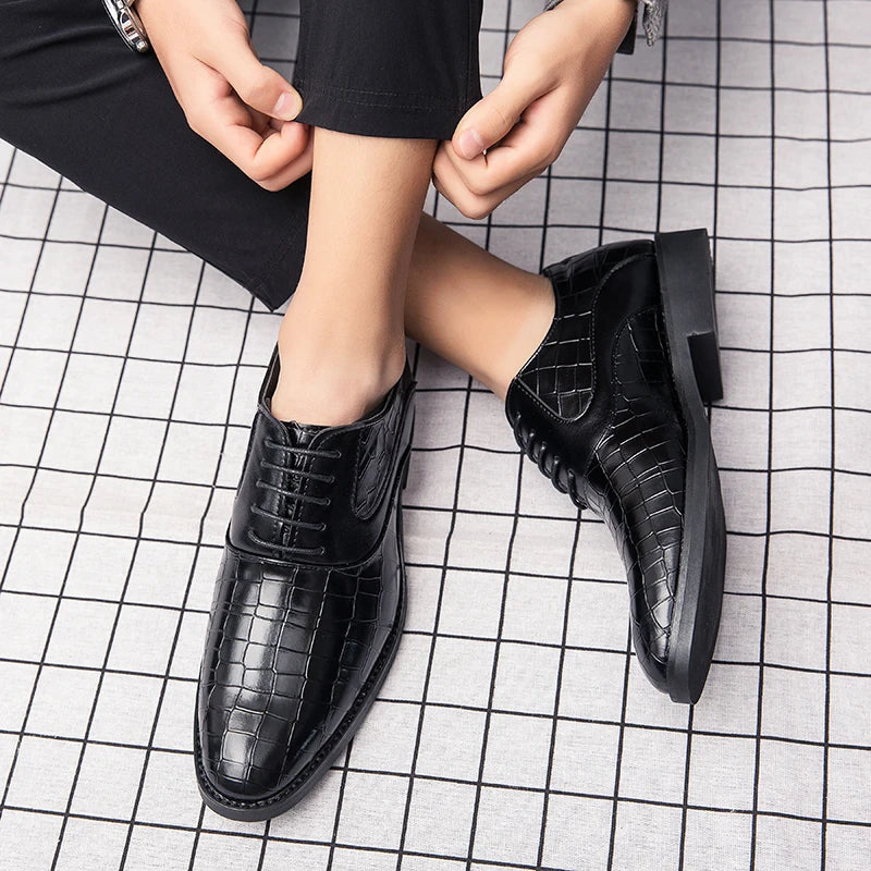 Italian high-quality Leather Shoes for Men Big size:38-48 LADYLYS