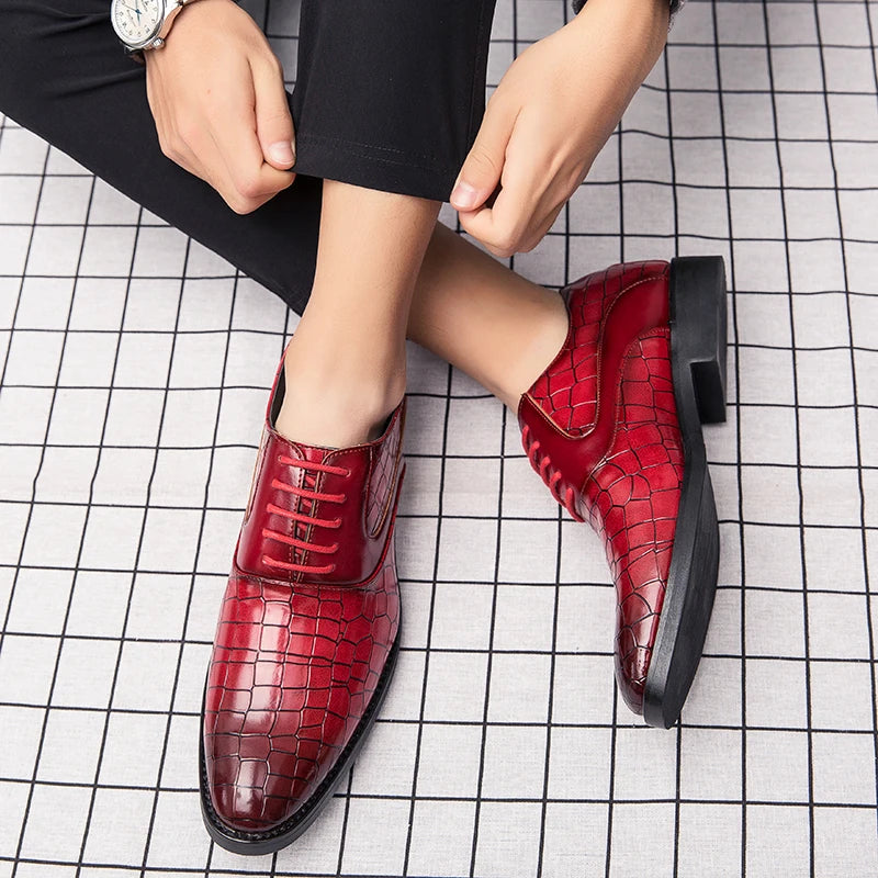 Italian high-quality Leather Shoes for Men Big size:38-48 LADYLYS