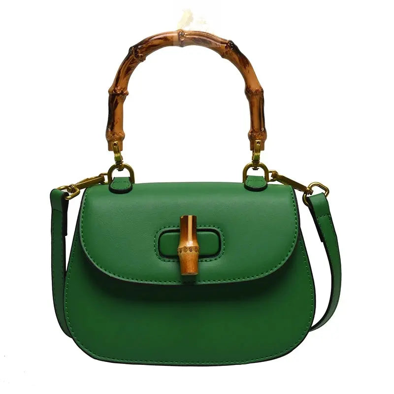 Top Brand Bamboo High Quality Handbag Designer Crossbody Bag Cute Satchel LADYLYS