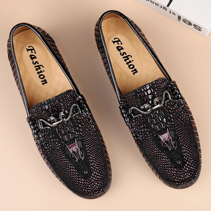 Trendy Brand Men's Genuine Leather Luxurious Banquet Shoes Size：36-47 LADYLYS