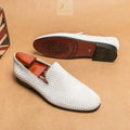 Velvet Men Loafers Luxury Brand Shoes Slip on Pointed Toe LADYLYS