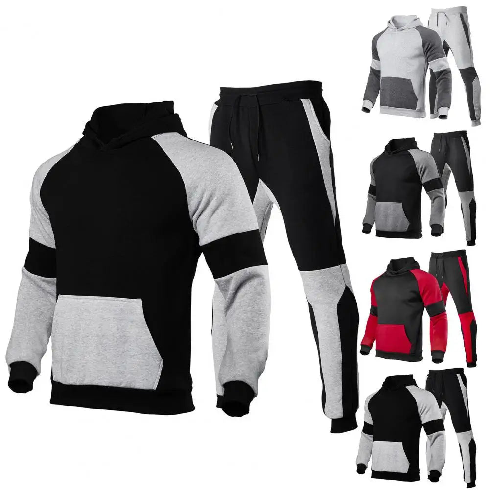 Ensembles vêtements de sport sweats à capuche + pantalons de survêtement