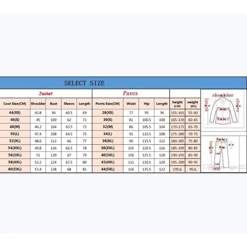 Costumes pour hommes jaunes de luxe mariage vêtements pour hommes simple boutonnage