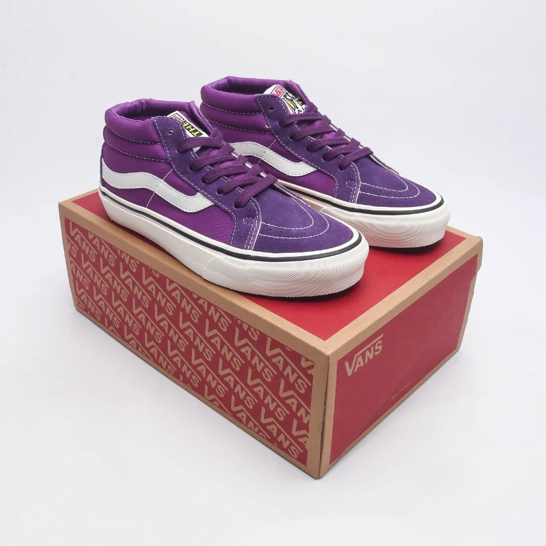 Baskets classiques Vans Sk8 mi chaussures Original skateboard unisexe