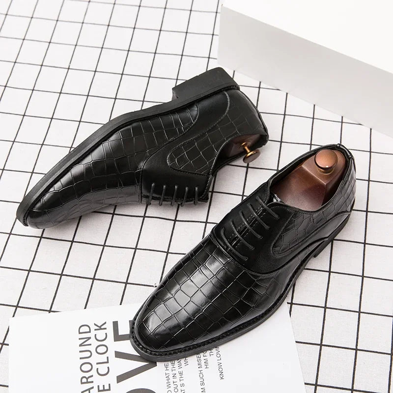 Italian high-quality Leather Shoes for Men Big size:38-48 LADYLYS