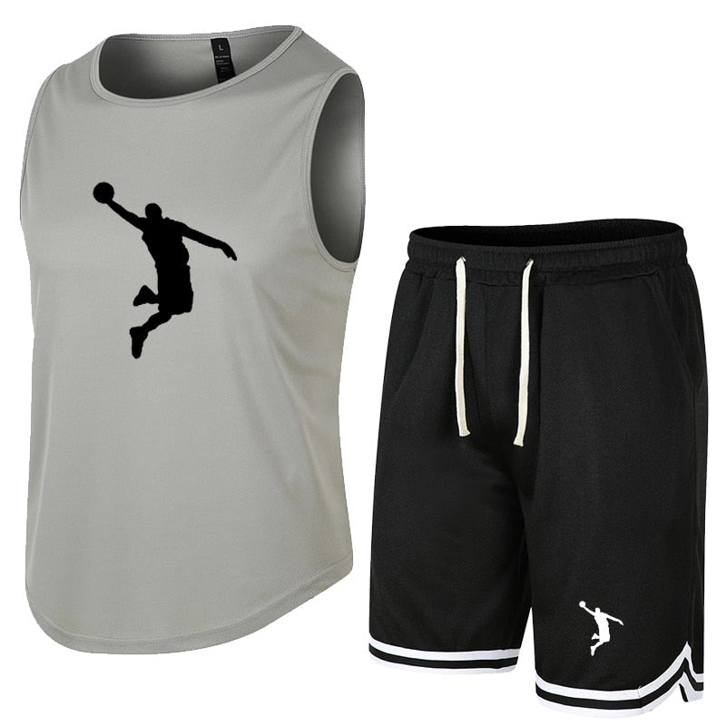 Ensemble gilet sport de basket-ball